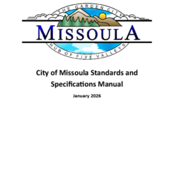 DRAFT City of Missoula Standards & Specifications Manual thumbnail icon